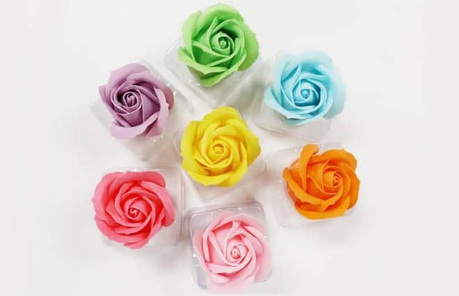 アロハ ハワイアンローズ 花びらアロマせっけん アロハ ハワイアンローズ 花びらアロマせっけん